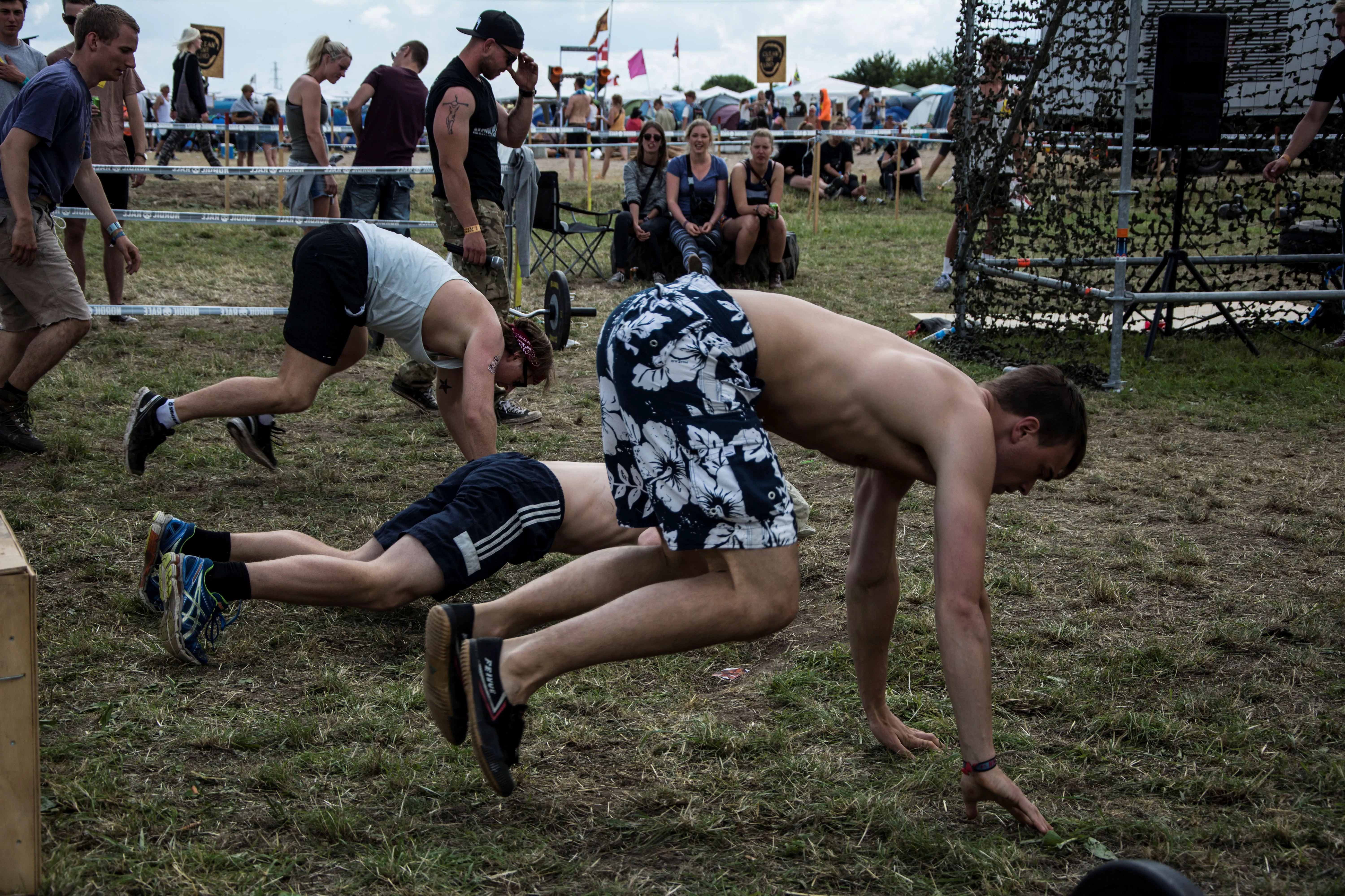 Fotoserie: Fysisk træning i Roskilde