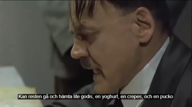 Frej häcklar polisen och Spotify – med Hitlerparodi