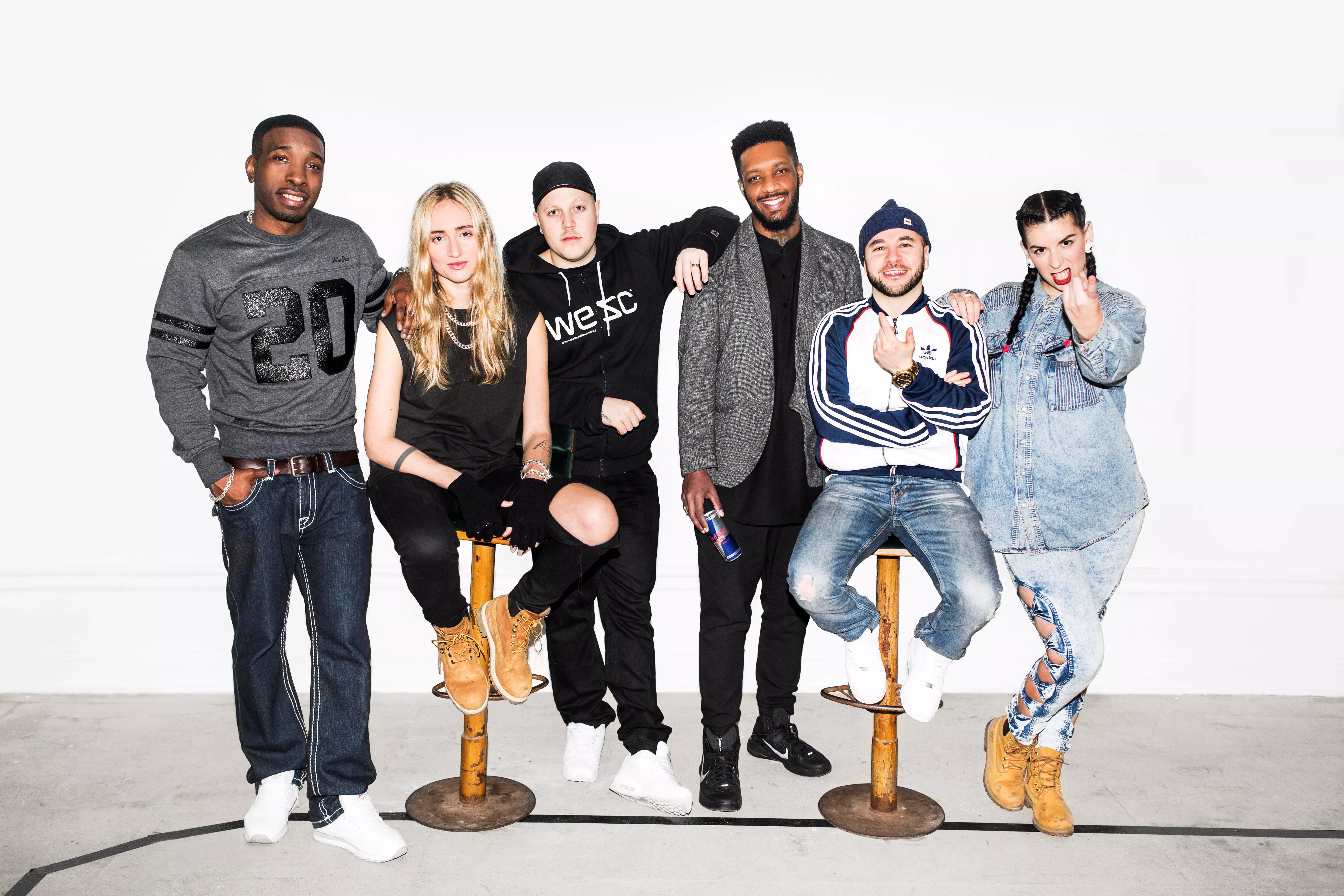 Svenska hiphopeliten coachar unga talanger – i Paris