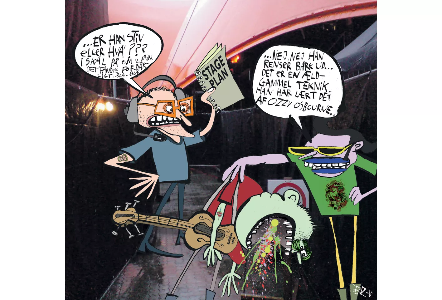 Den omnipotente rockgud er død 