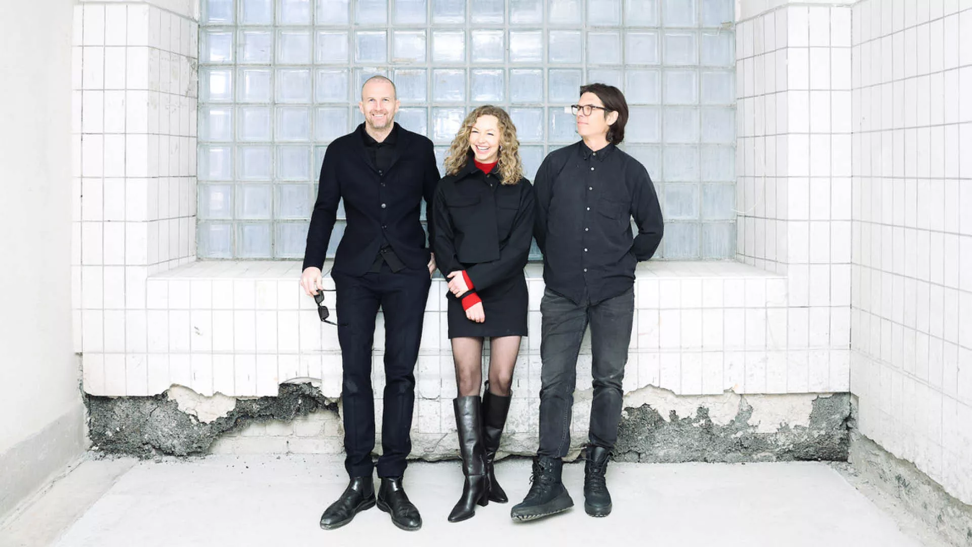 Initiativtagarna Jakob Grandin, Thea Mårdbrant och Martin Lagerberg.