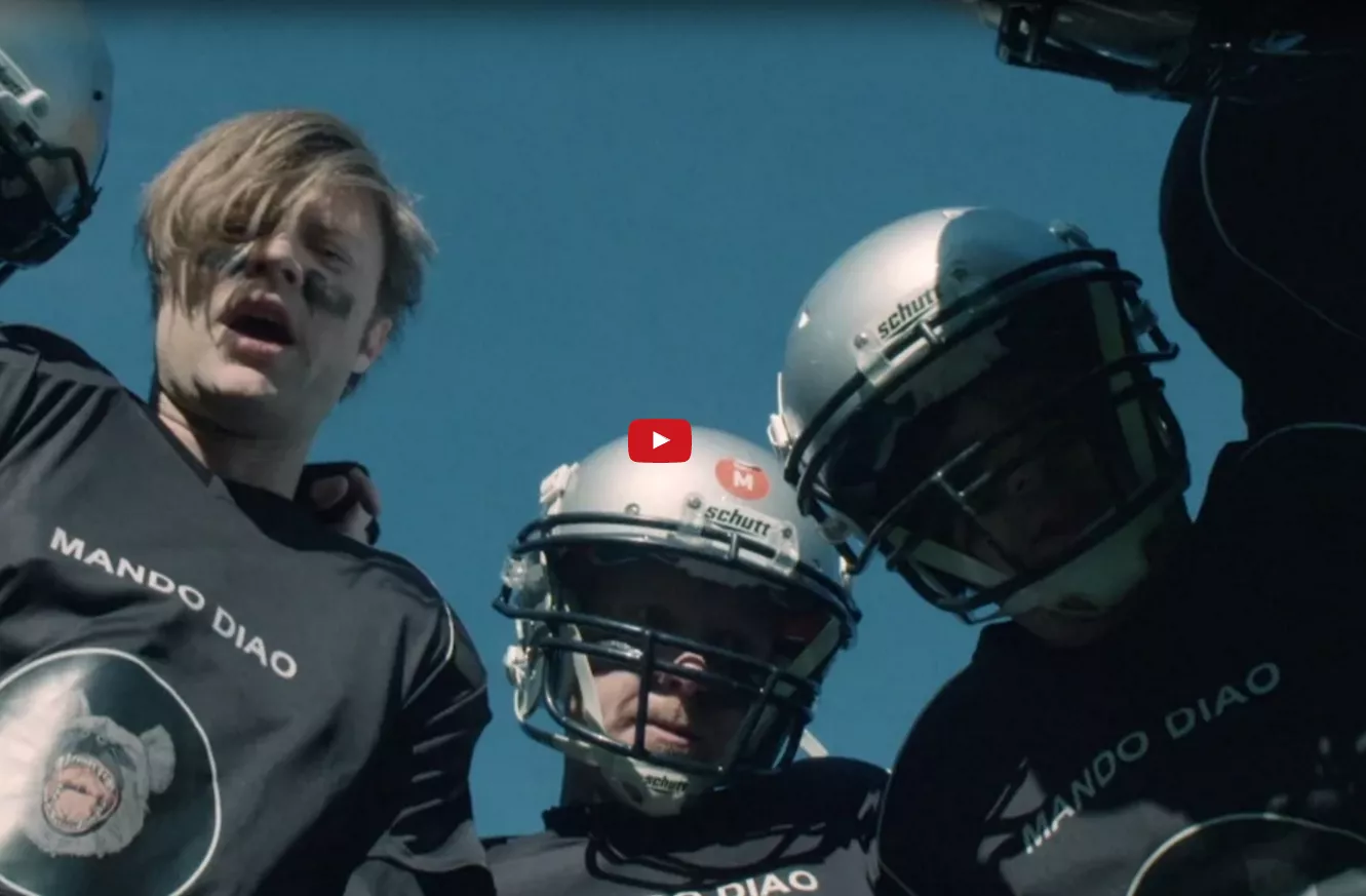 PREMIÄR: Mando Diao är tillbaka – "Vi hade blåmärken många dagar efter inspelningen"