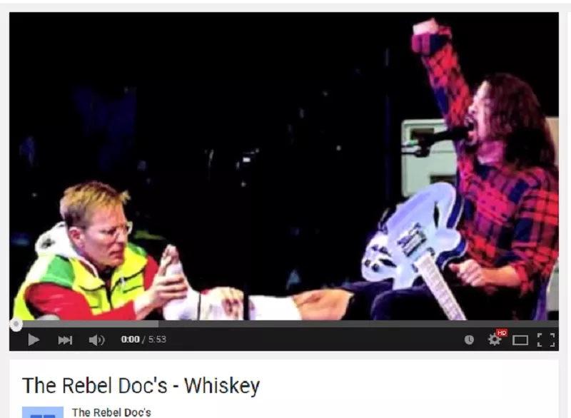 Efter Dave Grohls hyllning – nu tackar läkaren med låt