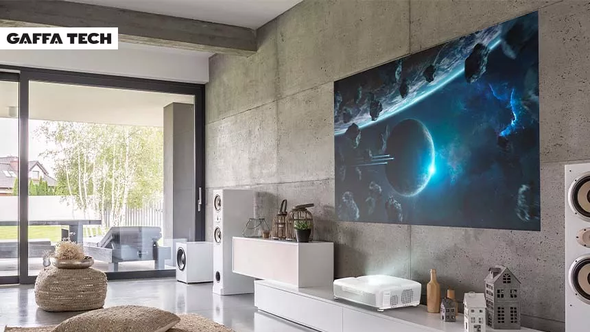 Ny projektor visar 4K från nära håll