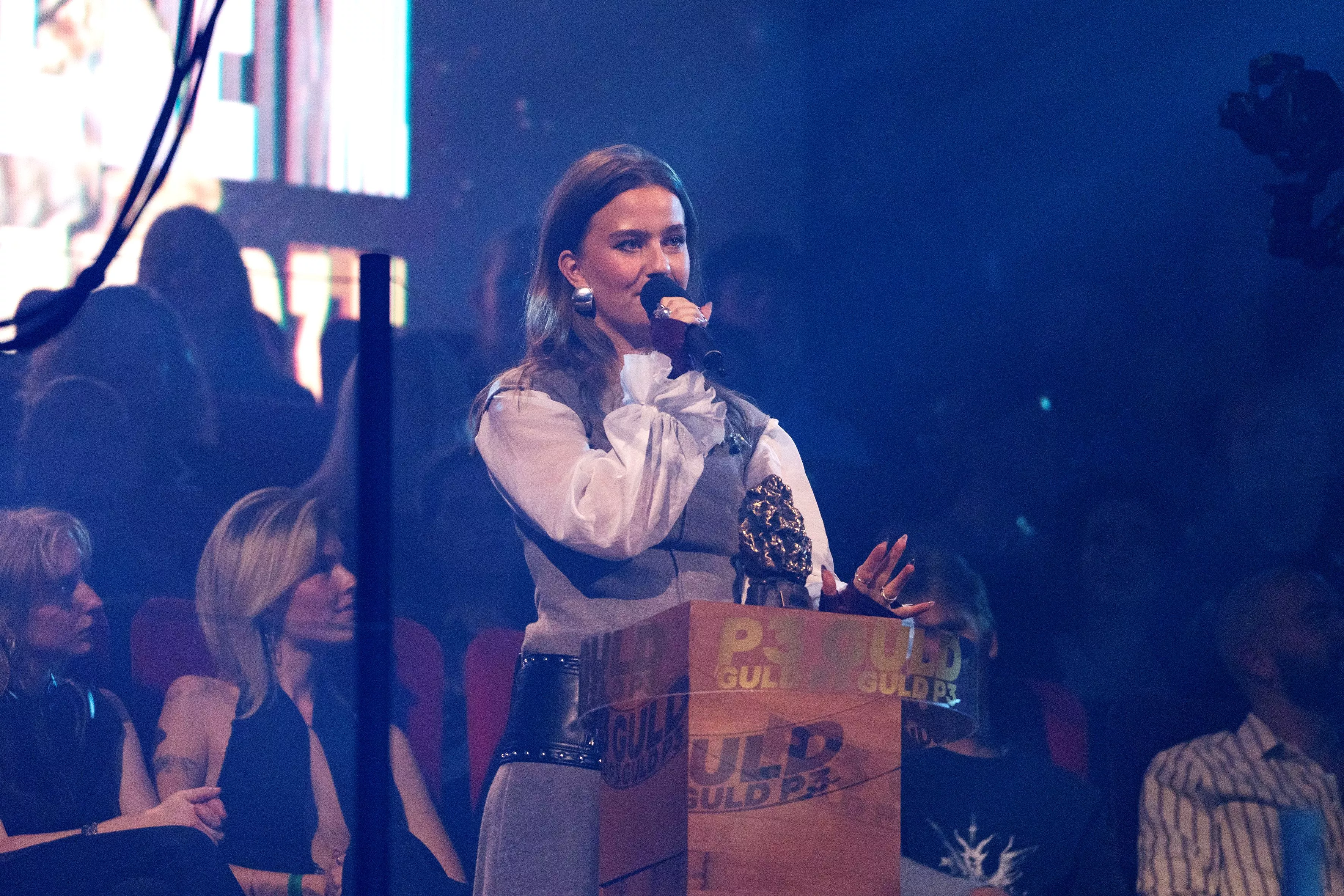 Mille vandt talentprisen ved årets P3 Guld