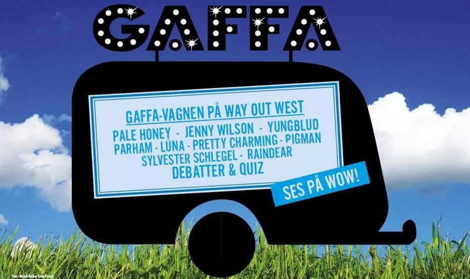 Detta händer i GAFFA-Vagnen under Way Out West – kolla in schema