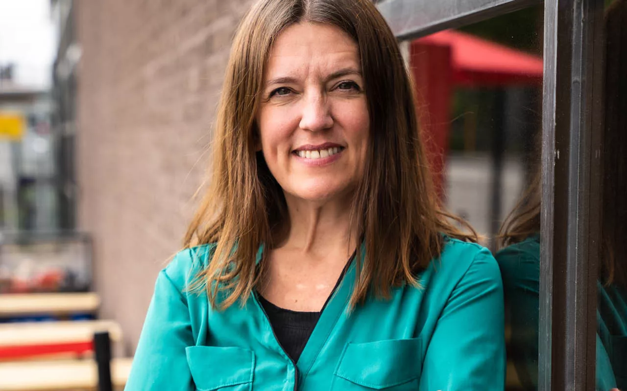 Karin Inde, Förbundsordförande för Musikerförbundet. Foto: Jenna Runeberg