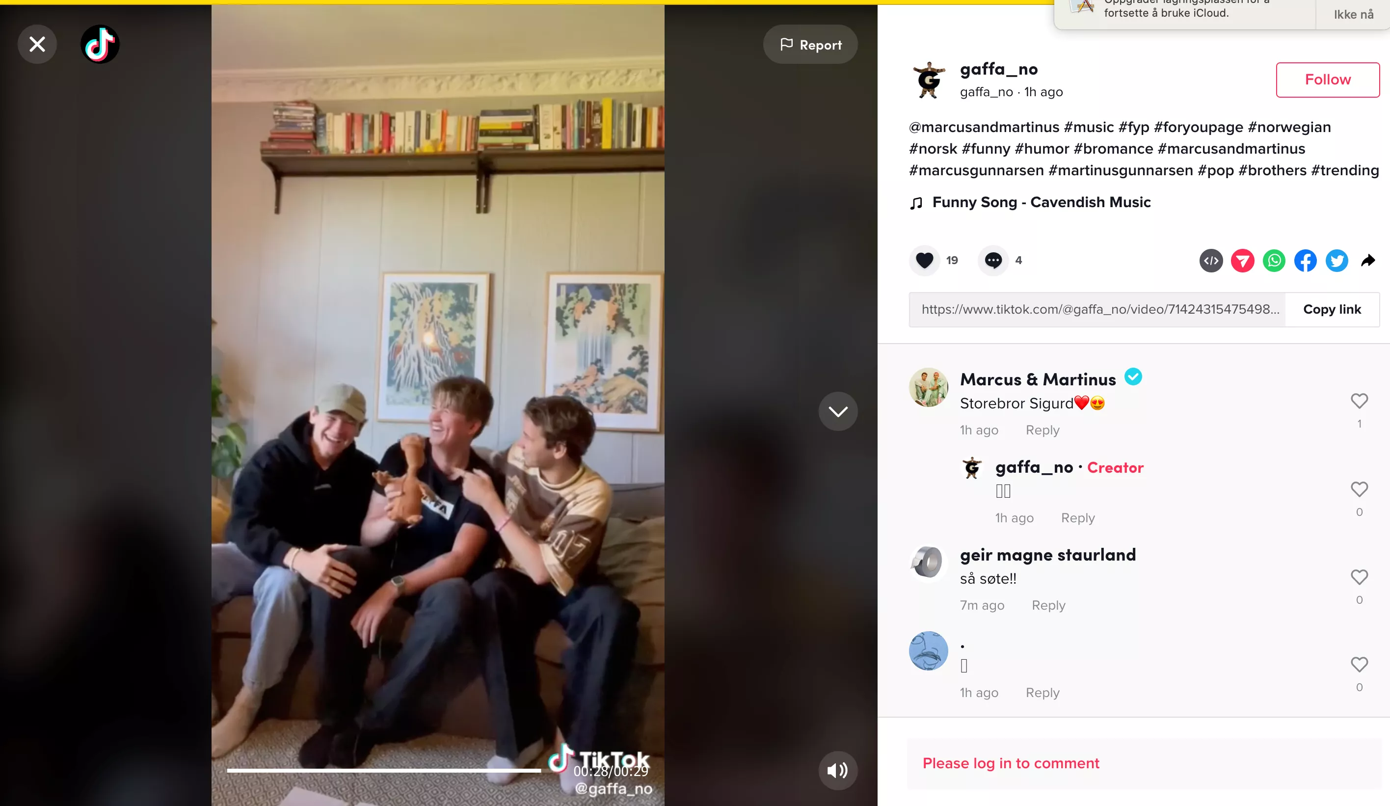 GAFFA på TikTok: Se første klipp fra intervju med disse to superstjernene