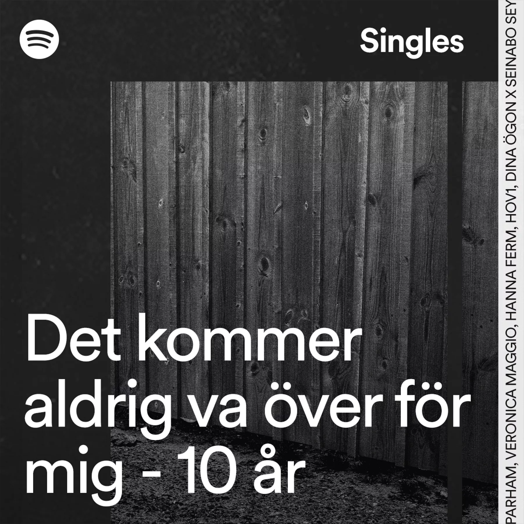 Det Kommer Aldrig Va Över För Mig 10 år - Spotify Singles - Blandade Artister