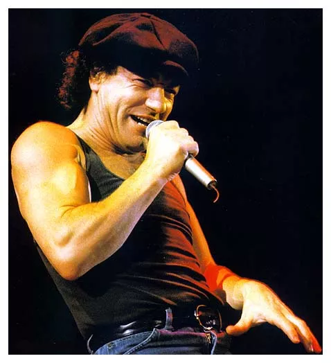 AC/DC's Brian Johnson uddeler øretæver