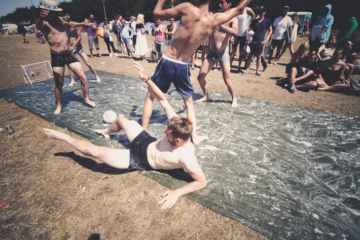 Galleri: Sæbefodbold på Roskilde