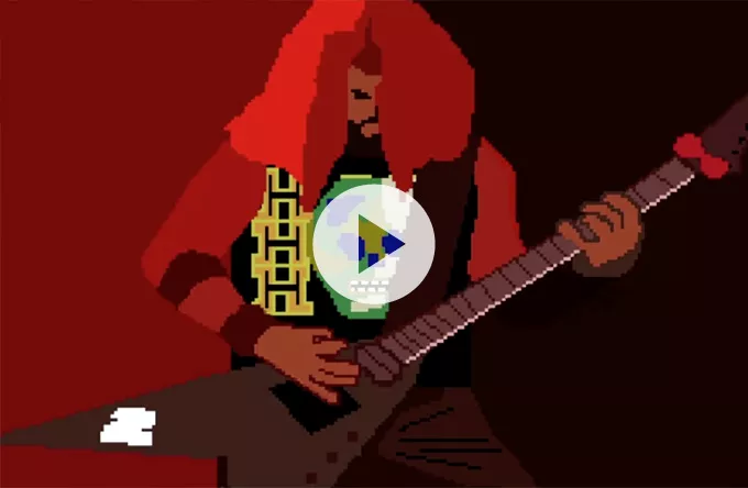 Se Metallica og Slayer som videospil-figurer