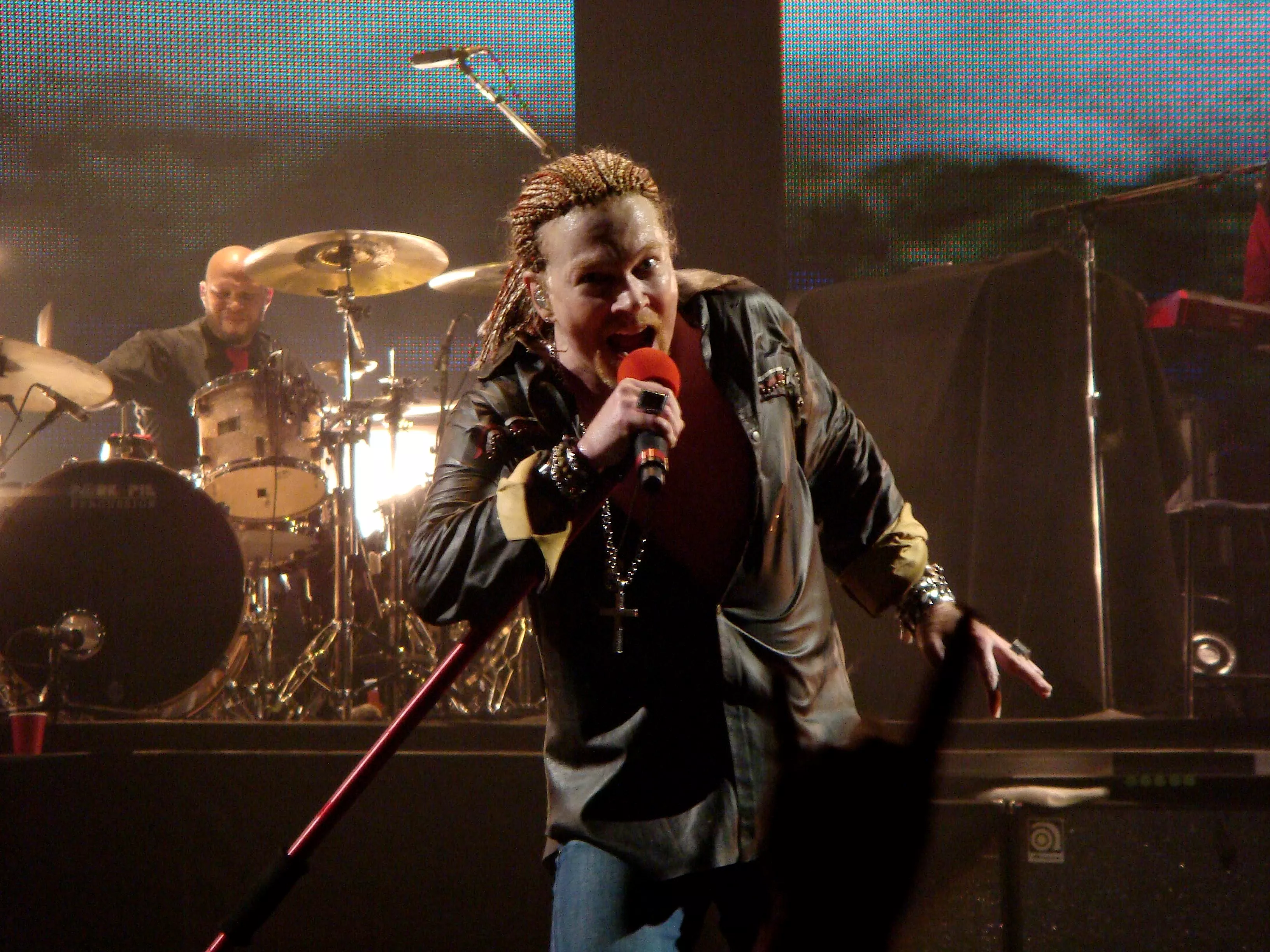 Axl Rose involveret i knivdrama