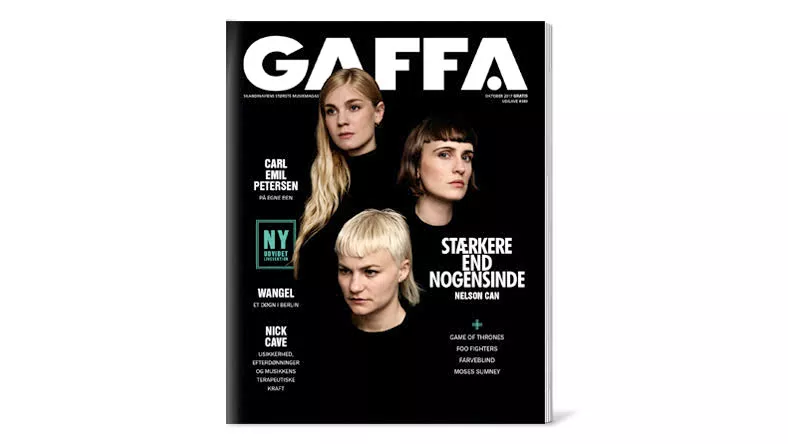 Mød Nelson Can, Carl Emil, Nick Cave og mange flere i GAFFA oktober – på gaden i dag