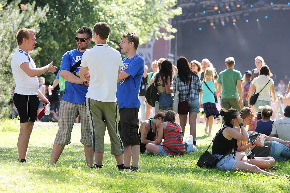 Lynnedslag hærger Peace & Love Festival