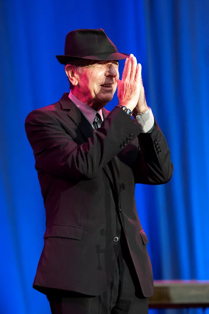 Leonard Cohen spikar albumtitel