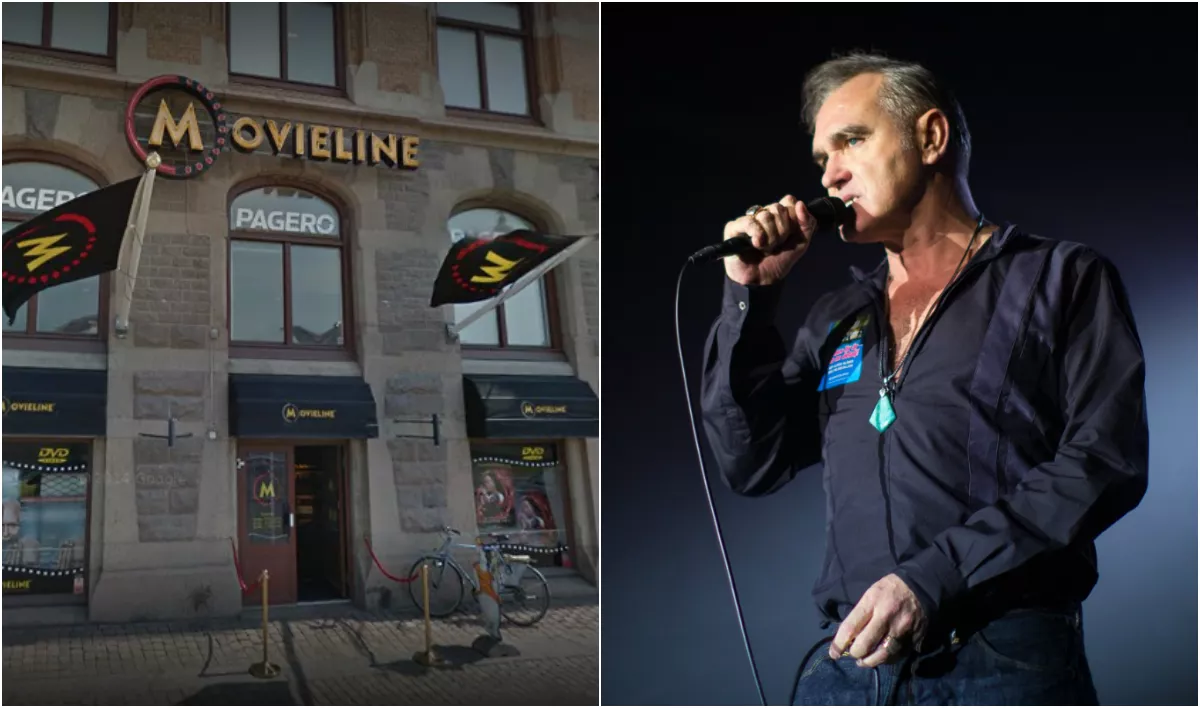 Morrissey shoppar loss i Göteborg