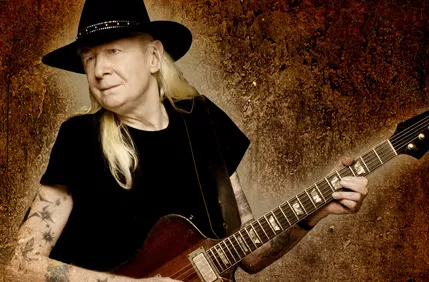 Johnny Winter fylder 70