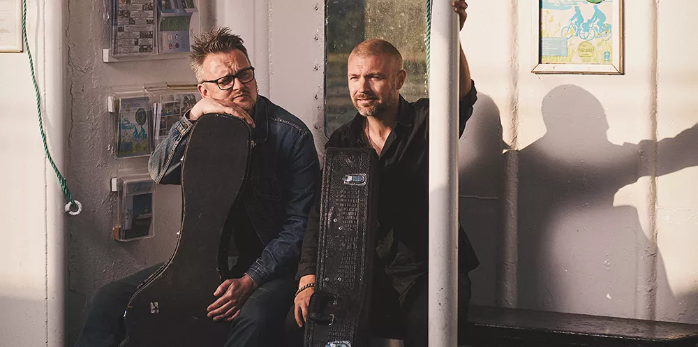 Hjemlig hygge. Med gæstebesøg.