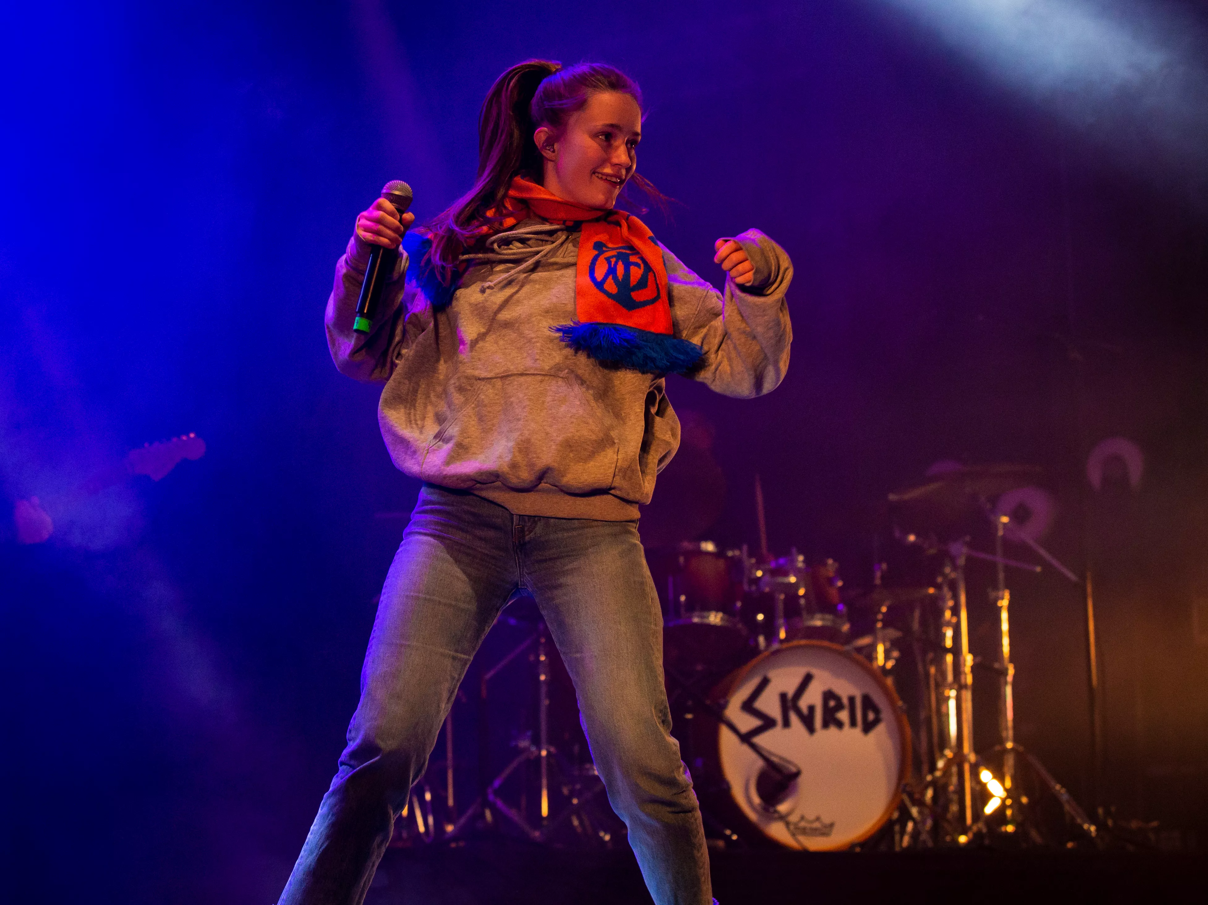 Sigrid spilte hjemme i Ålesund i går