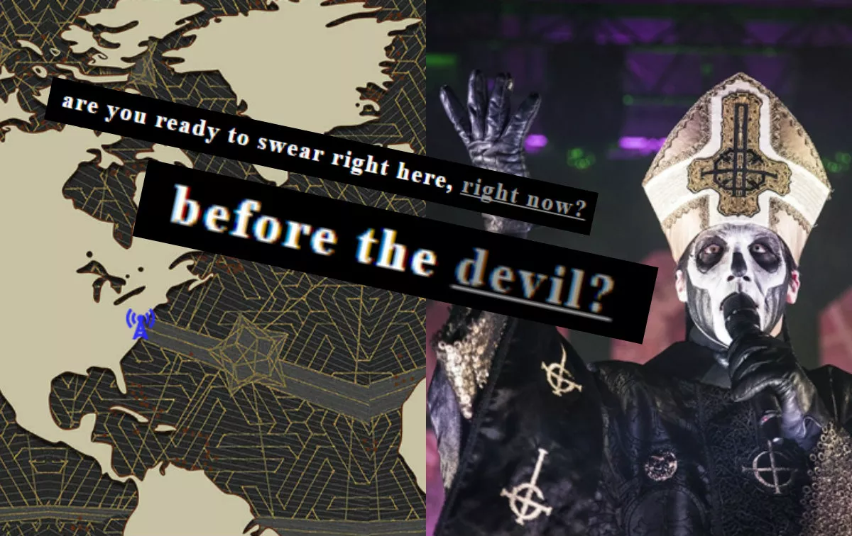 Ghost har något mystiskt i görningen