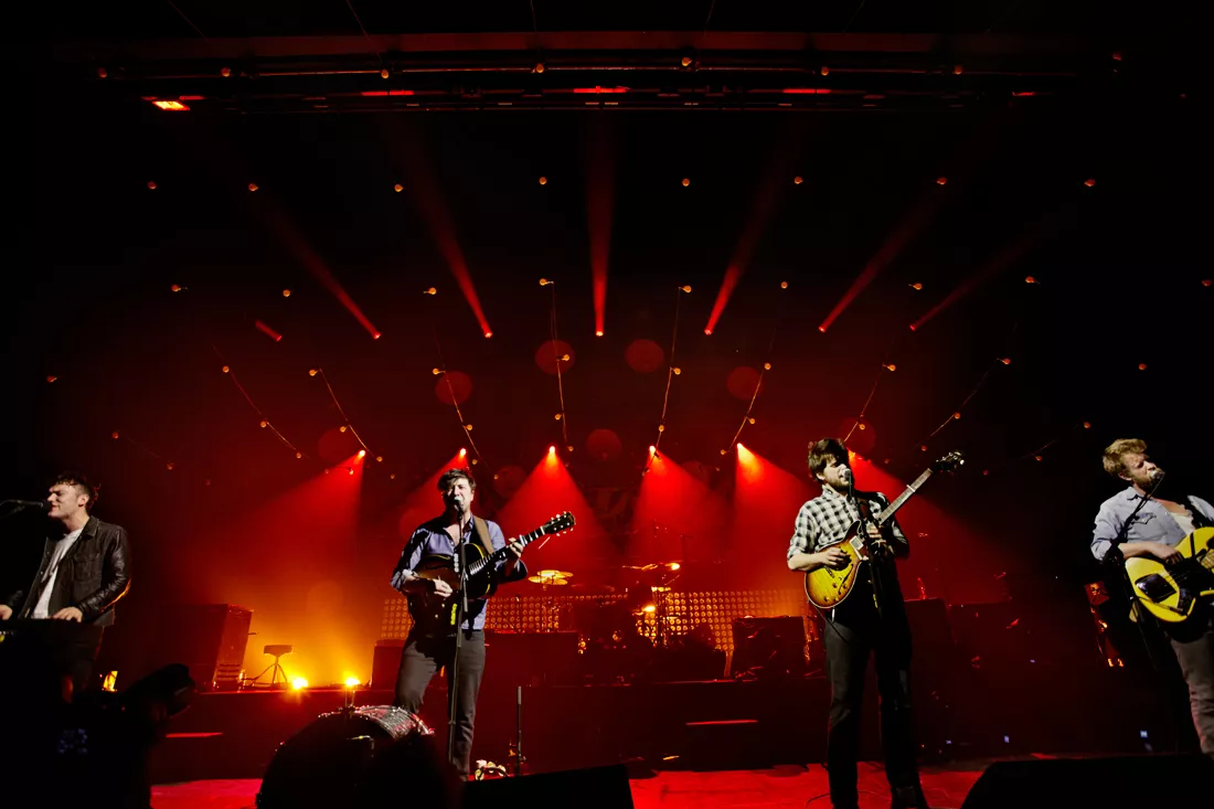 Mumford & Sons förbjuder mobiltelefoner
