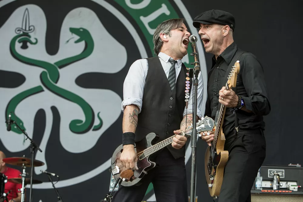 Flogging Molly : NorthSide, Green Stage