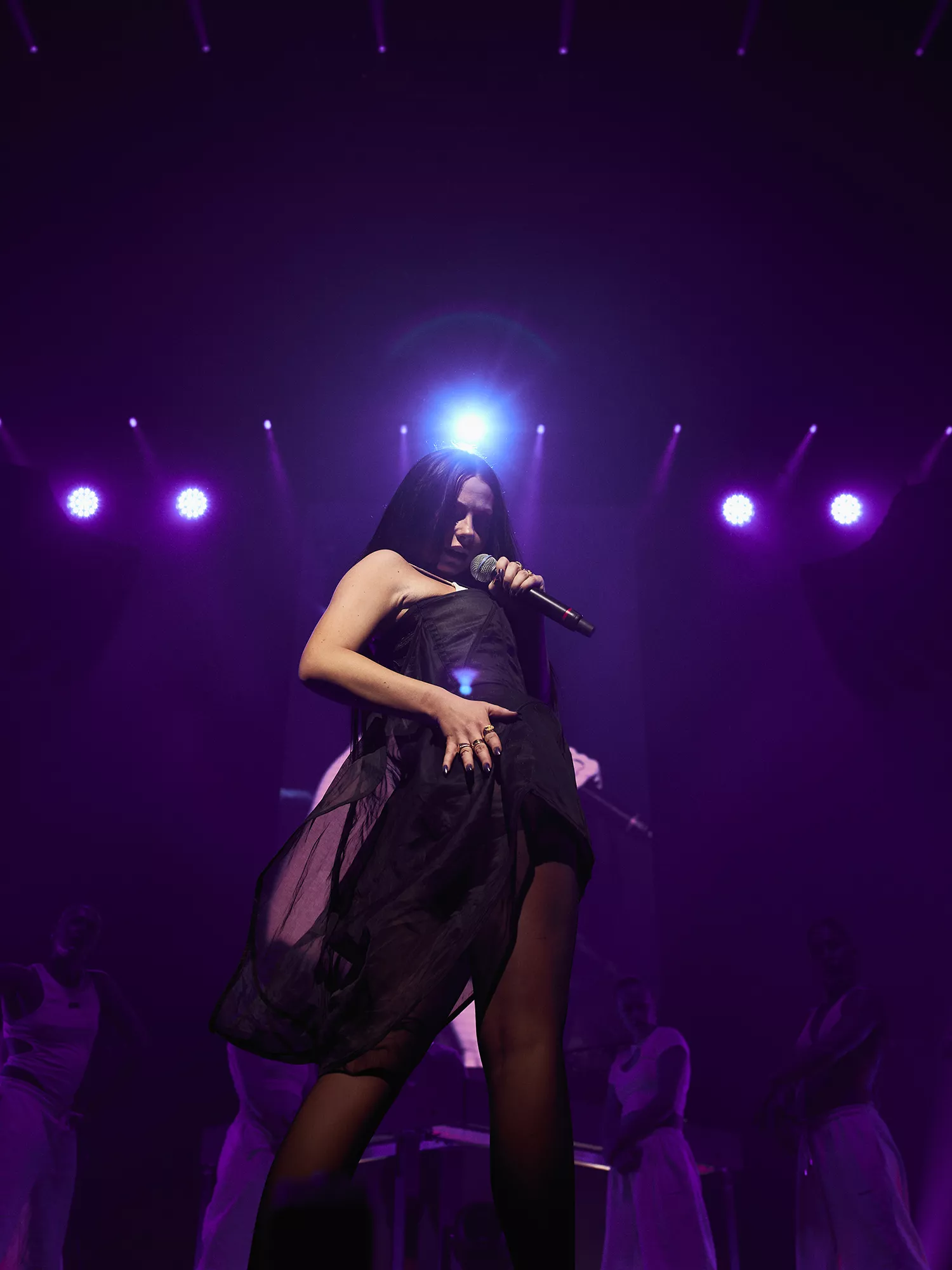 Overvældet Tessa lagde KB Hallen ned