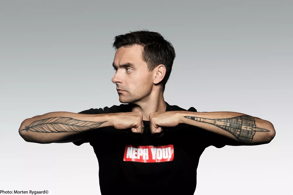 Nephew: Jonas Breum sparker røv