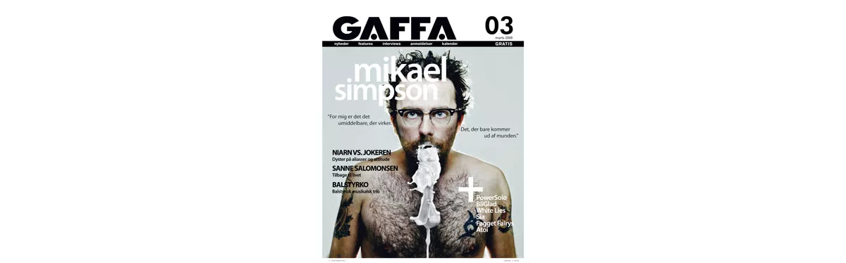 GAFFA marts er på gaden