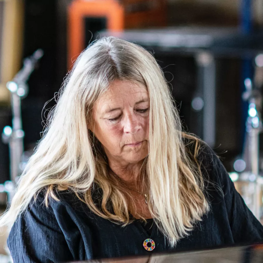 På billedet: Astrid Elbek