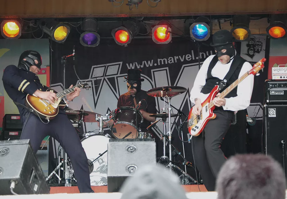 Märvel: Muskelrock, Blädinge