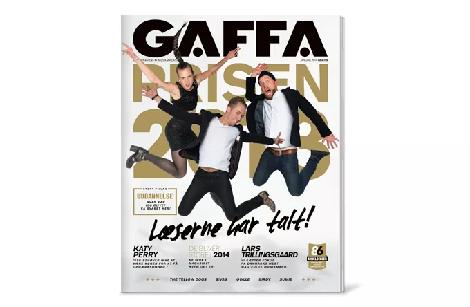 GAFFA januar er på gaden