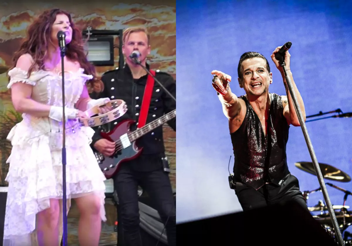 Se Carola slakta Depeche Mode-klassiker