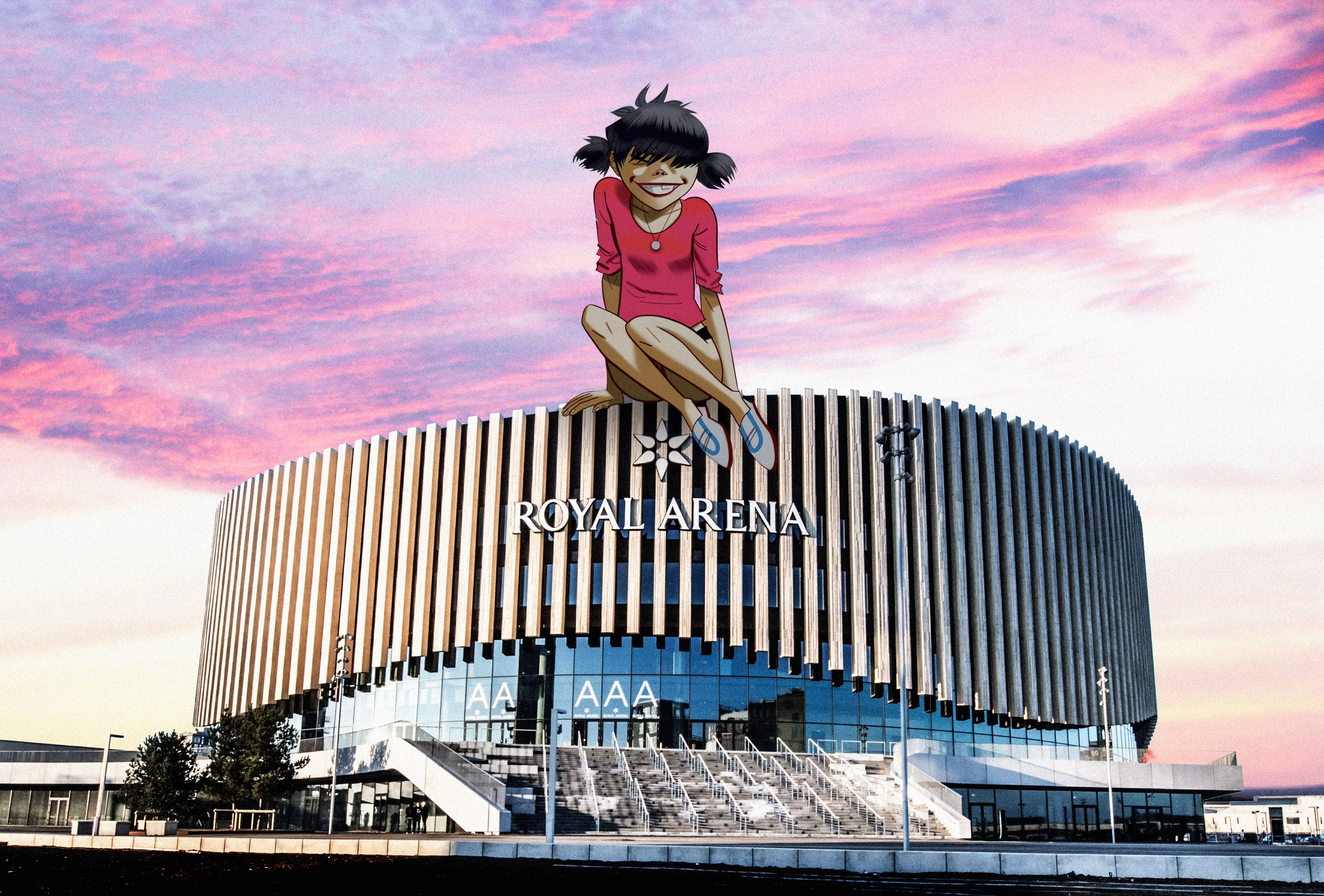 Gorillaz til Danmark