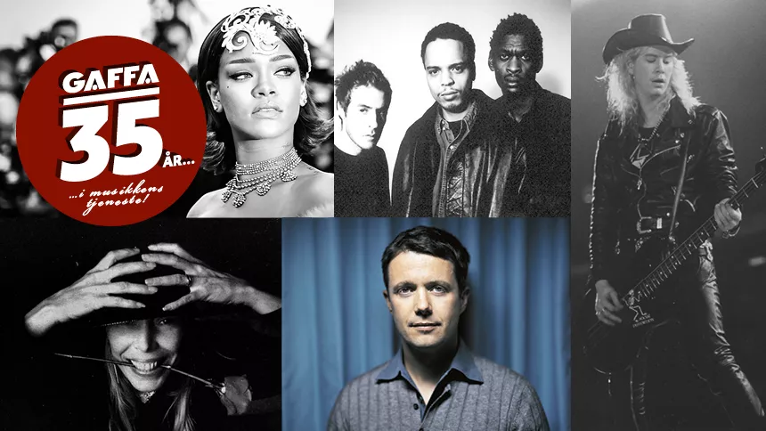 Eksklusivt i GAFFA: Kronprinsen, Rihanna, Massive Attack, Guns ’N Roses og Mitchell