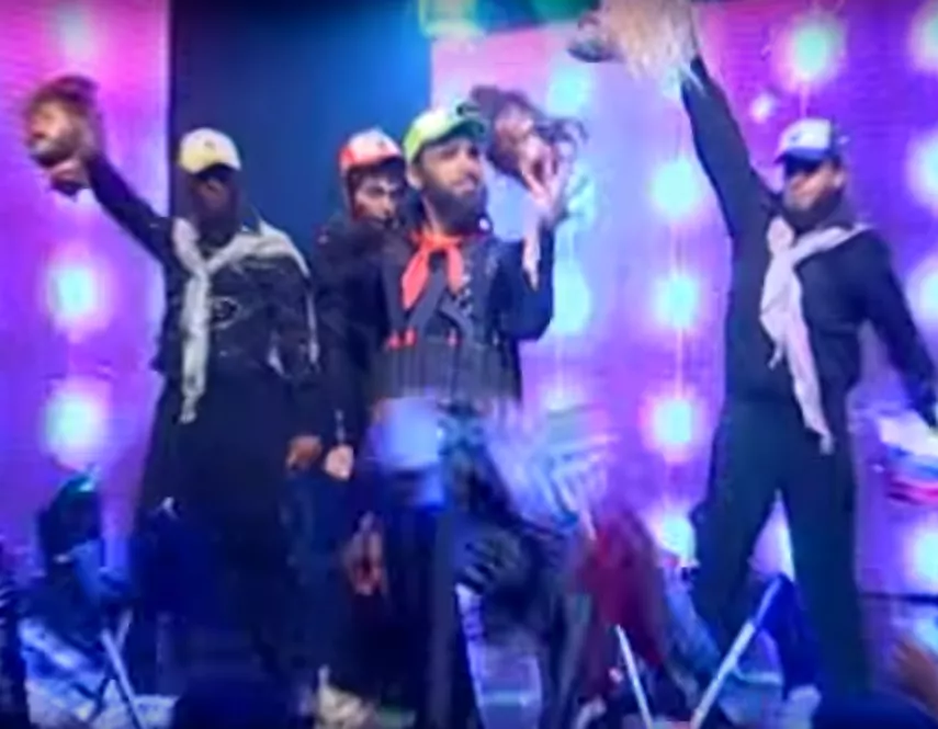 Eurovision-parodi med halshuggna ABBA-huvuden skapar ilska