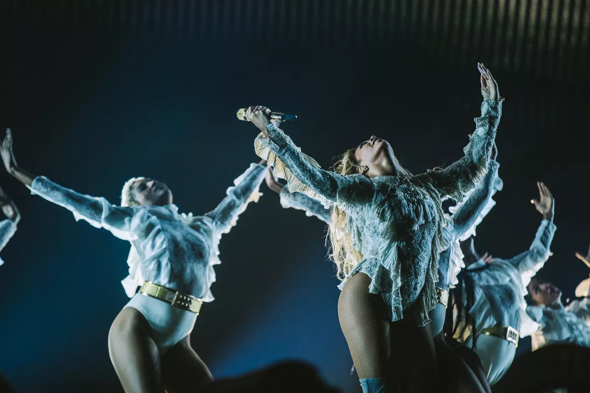 Se Beyoncé optræde med imponerende "Lemonade"-medley