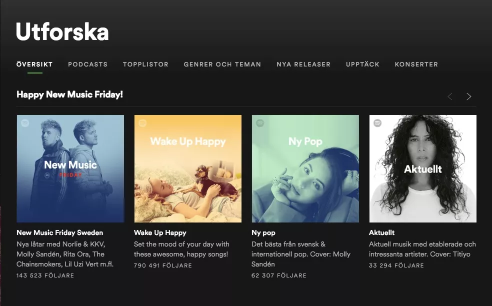 Spotify med stor förändring 