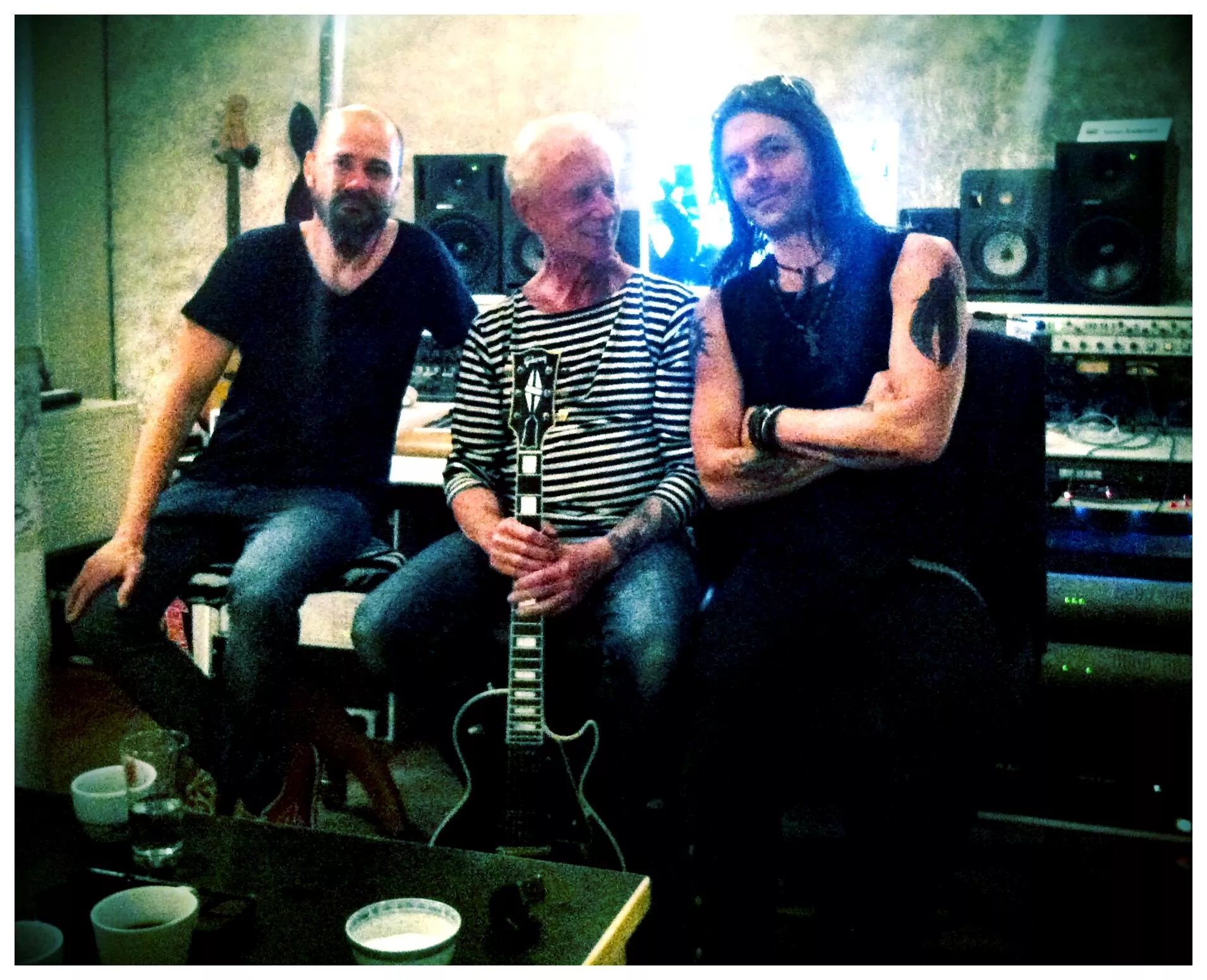 Electric Guitars genopliver Franz Beckerlees Gibson 