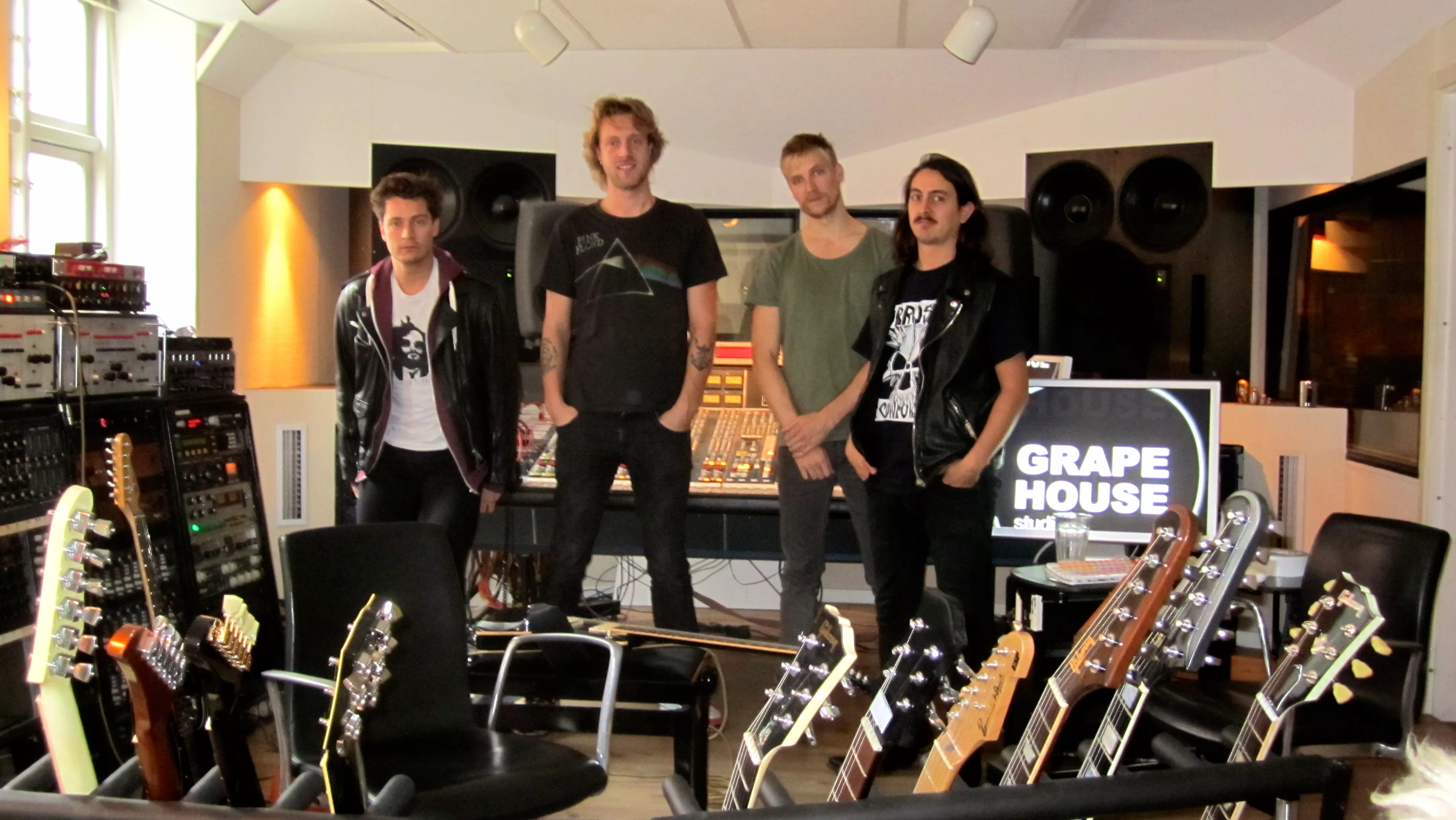 Reportage: Black City i studiet