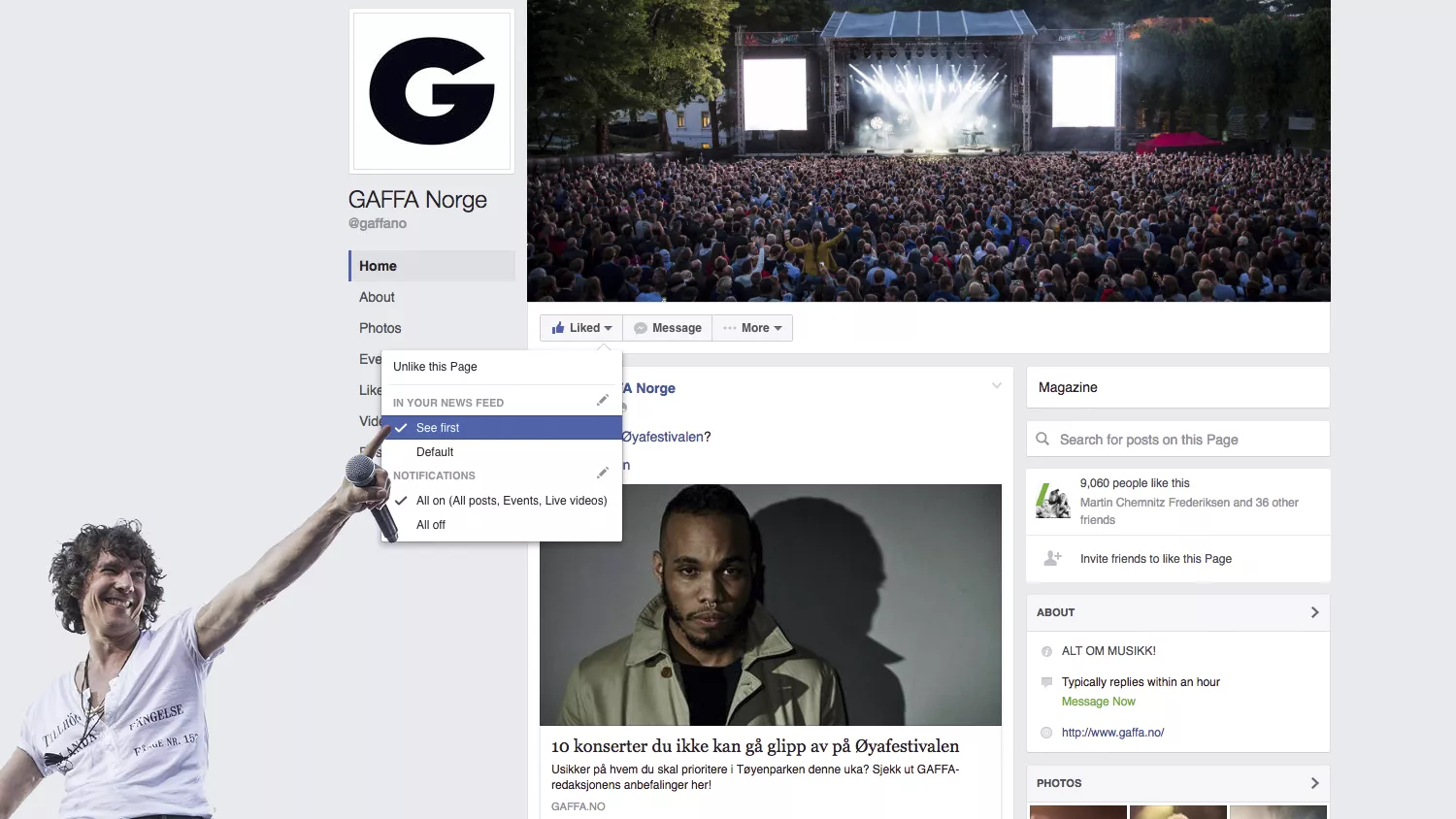 Til alle våre følgere på Facebook