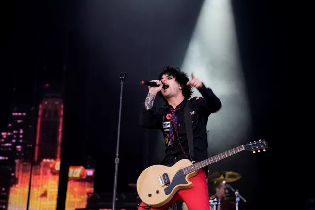 Green Day frigiver trackliste