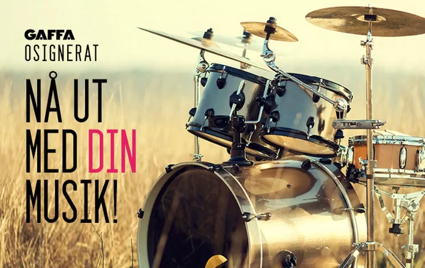 Nå ut med din musik – GAFFA Osignerat är här