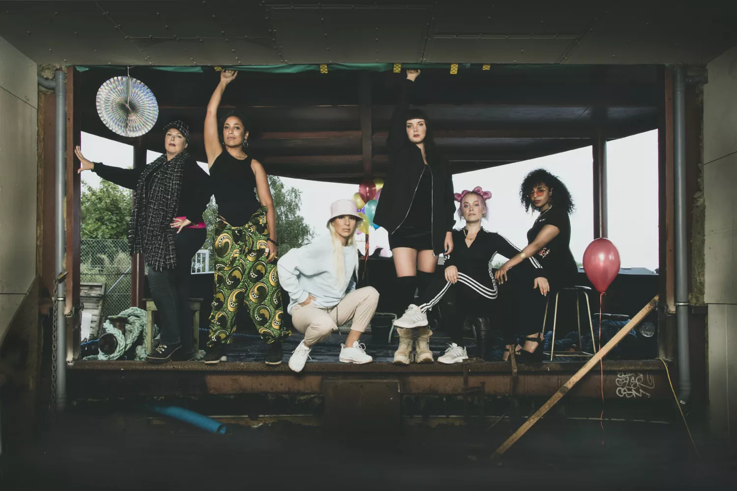 Kvindeligt hiphop-lineup sætter fut i Forbrændingen