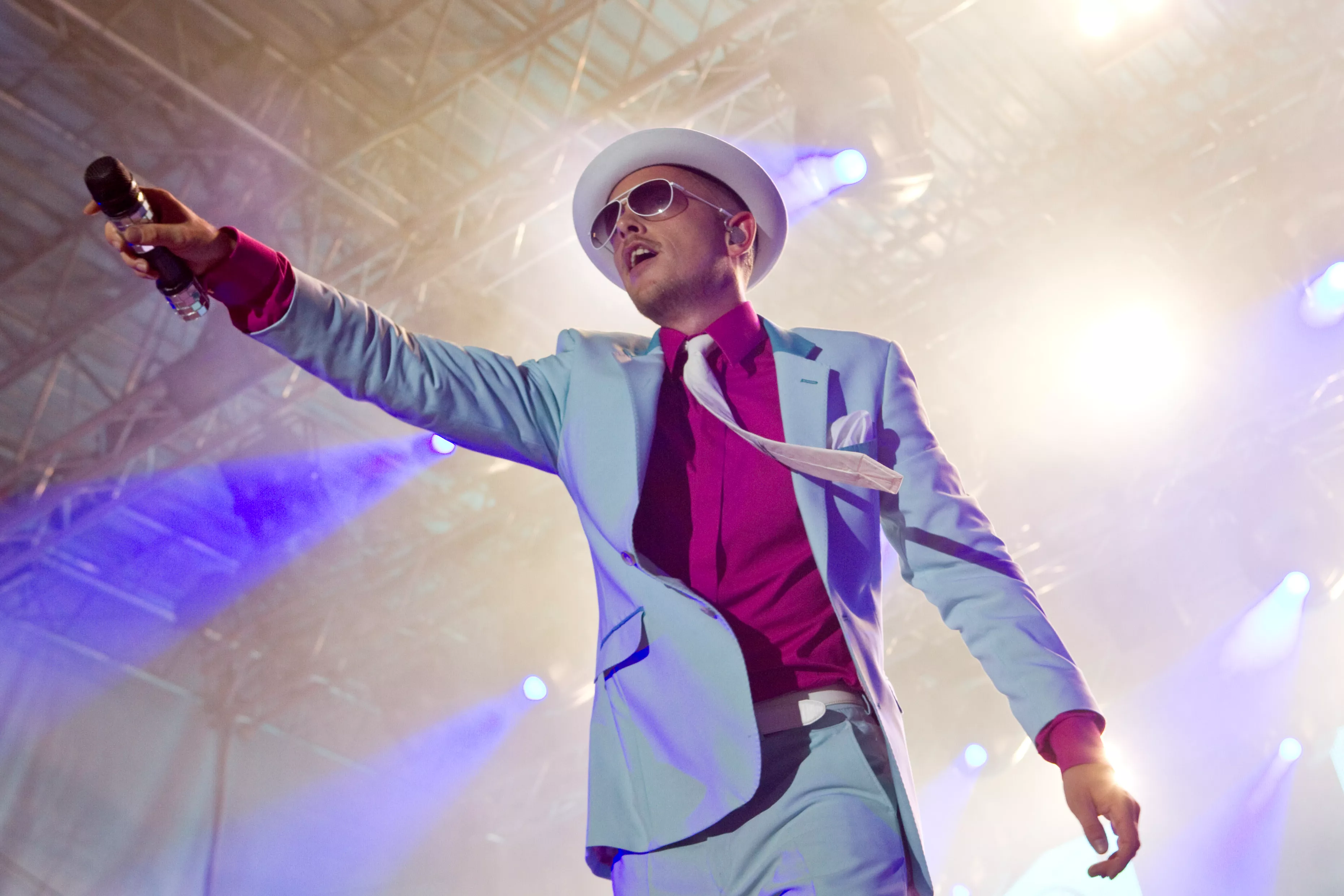 Regnvejrsdisko on the docks