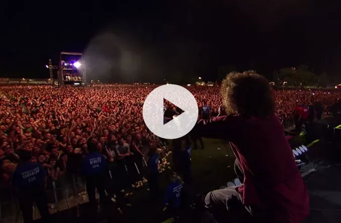 Se klipp från Rage Against The Machines kommande livefilm