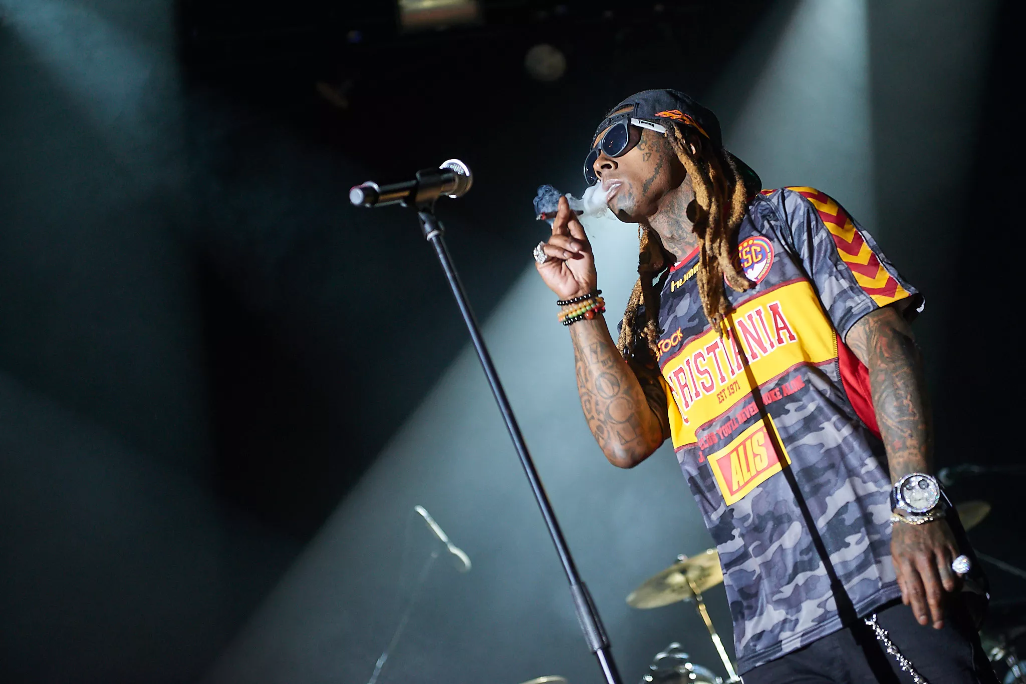 Hiphop-stjerne innlagt på sykehus