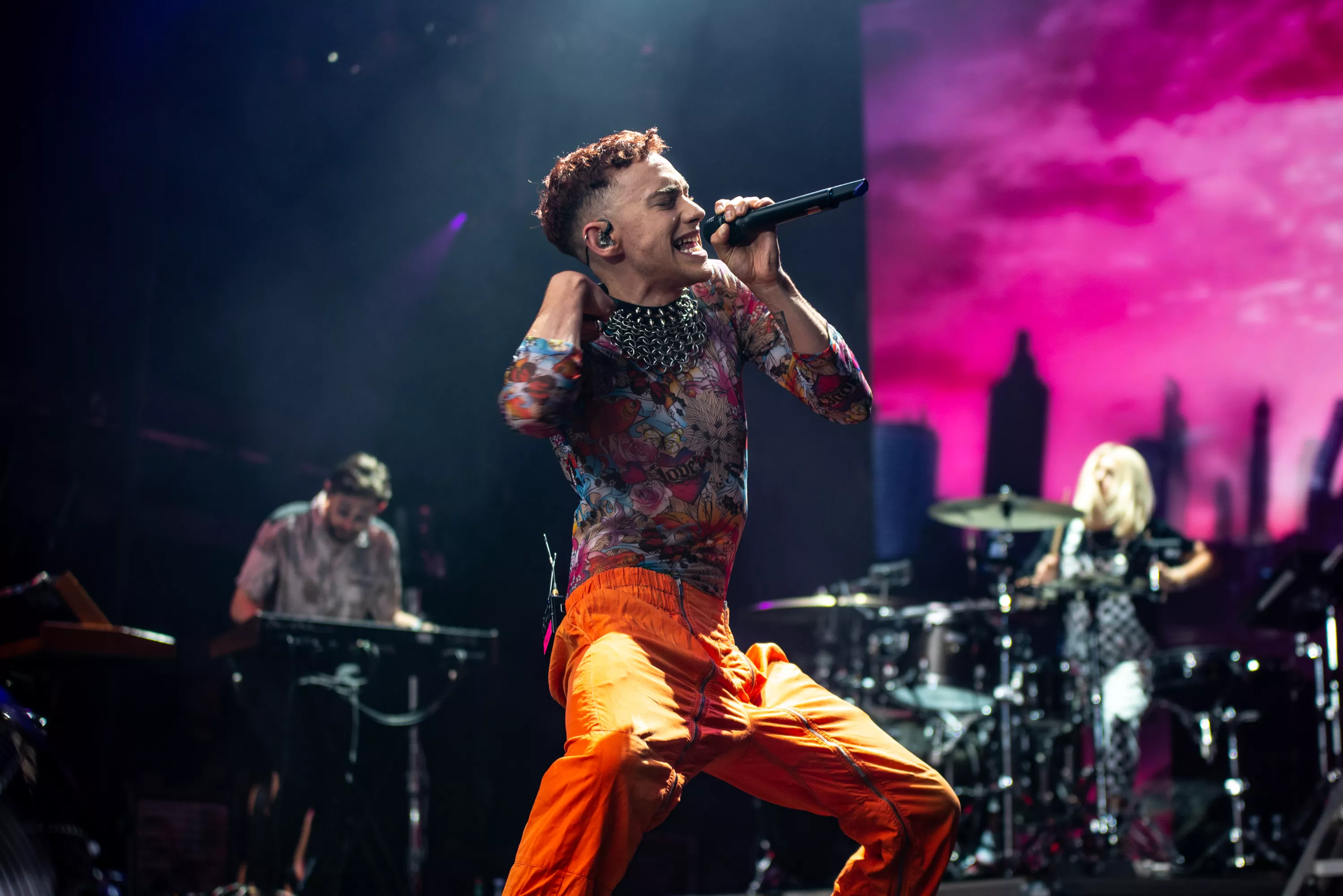 Regnbuerne var sublimt malet over Bøgescenen 