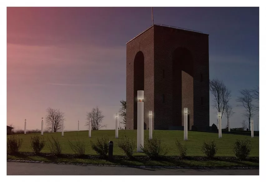 Østjylland lyses op i udendørs værk